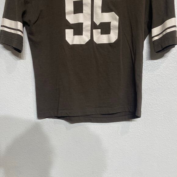 Zara Brown Short Sleeve Graphic Tee Sz M - Picture 3 of 10